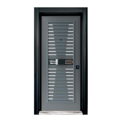 DELUXE ÇİZGİLİ TASARIM ÇELİK KAPI (STEEL DOOR)